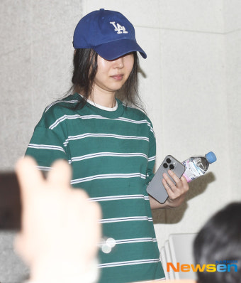 굳은 표정으로 참석하는 민희진 어도어 대표 [포토엔HD]