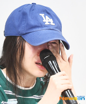 민희진 어도어 대표, 뉴진스 이야기에 눈물이 왈칵.. [포토엔HD]