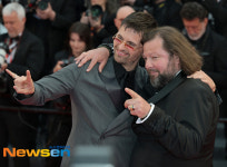 라파엘 퀴나르-마누엘 기요, 신나는 칸 레드카펫[포토엔HD]