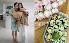 ‘춘천 고소영’ 김나영 성덕 됐네, 고소영에 직접 싼 김밥 선물