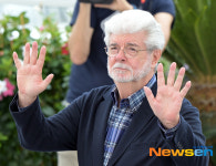 칸영화제 명예 황금종려상 수상자로 선정된 조지 루카스 감독[포토엔HD]