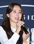 한혜진, 함박미소로 인사 [포토엔HD]