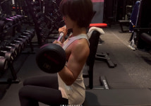 이시영 몸에 김종국 합성한 줄‥CG급 우람한 근육