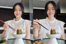 이정현, 둘째 임신한 몸으로 김치 10분만 뚝딱 “입맛 없어 몸보신”