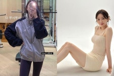 강민경, 황금 골반라인 비결=헬스 “뿌셔뿌셔” 열정 가득