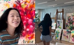 폐암→담석증 투병 이혜영 돌아왔다 “살아있음을 느껴” 뉴욕 전시 준비 시작