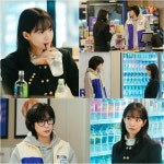 신민아 빨대꽂고 편의점 앞 혼술, 이런 모습 처음이야(손해 보기 싫어서)