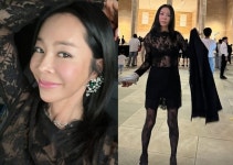 ‘폐암→담석증’ 이혜영, 시스루 파격 몸매 자랑...12억 다리보험 들만해