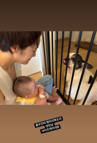 하정우 조카바보 될만‥황보라, 인형 같은 子 잠든 모습에 꿀 뚝뚝