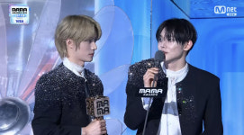 투모로우바이투게더, 활동 중단 수빈 외쳤다 “값진 상, 수빈아 사랑해”[MAMA AWARDS]