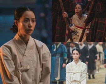 ‘옥씨부인전’ 임지연 신분 사기 들통날까, 포박 당한 채 주리 틀리기 직전