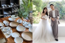 두희스포츠 | ‘김준호♥’ 김지민, 결혼 두 달 앞두고 신혼 살림 공개‥그릇 선물에 신났네