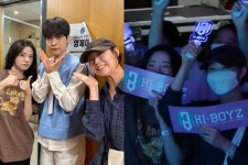 신시아 한예지 ‘엠카’ 직관 포착, 강유석 하이보이즈 팬심 폭발‥‘언슬전’ 의리 美쳤네