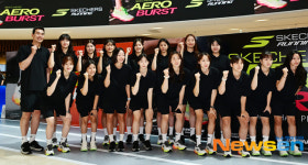 ‘고양 스타필드 찾은 정관장 레드스파크스 배구단’[포토엔HD]