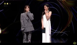 라이벌 女배우들, 시상식에서 기습 공개 키스→동료들은 얼음·경악·박수