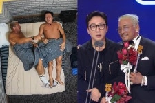 중년 러브 버그 탁재훈 추성훈, 베드신으로 신스틸러상 “그런 사이 아냐” [SBS 연예대상]