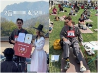 심이영, 최원영 ‘멍때리기 대회’ 2등 수상에 환호 “신랑 최고”