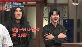 영케이, 사자보이즈 진우 변신 찰떡 “잘 어울려” 피오 감탄 (놀토)[결정적장면]