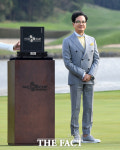 [TF포토] '더 CJ컵 시상식 참석한 이재현 회장'