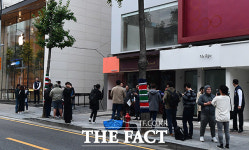 [TF포토] 아이폰11, 드디어 한국 상륙