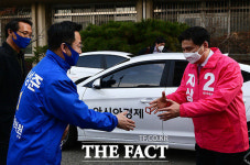 [TF사진관] 박성준-지상욱, 선의의 경쟁하겠습니다!