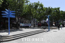 [TF사진관] 이태원 클럽 여파로…발길 끊긴 홍대