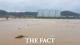 [속보] 태풍 하이선 포항 형산강 홍수주의보 발령
