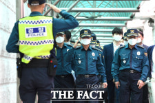 [TF사진관] 개천절 집회 예고에 광화문 현장 점검나선 김창룡 경찰청장