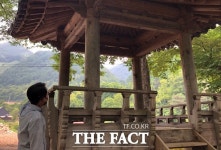 17년째 ‘노무현 현판’ 기다리는 단양 마을 [TF사진관]