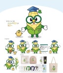 괴산대학찰옥수수축제 캐릭터 공모전 괴산대학찰수와 쫀달이 대상 차지