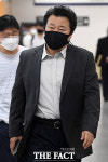 항소심 선고 공판 출석하는 이상호 [포토]