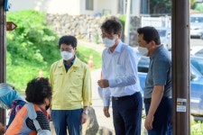 화목한 현장행정의 날 동일1리 찾은 김태엽 서귀포시장