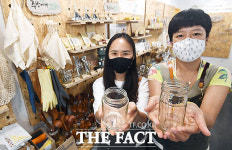 용기를 내면 지구가 바뀐다!…코로나가 만든 제로 웨이스트 라이프 [TF포토기획]