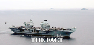 동해 날아오른 수직 이착륙 F-35B 전투기 [TF사진관]