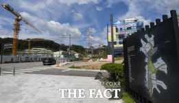 연일 이어지는 논란 속 개발 진행중인 대장동 신도시 [TF사진관]