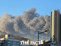 [현장영상] 아산 귀뚜라미보일러 공장서 큰 불…대응 2단계