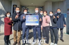 순천컨트리클럽, 순천시 별량면에 500만원 성금 기탁