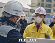 박상돈 천안시장 아파트 건설현장 긴급 점검