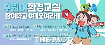 찾아가는 수원이 환경교실 참여 학교 모집