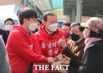 윤석열 열정열차 천안서 출발...이준석 충절의 고장서 정권 교체의 바람