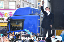 대구 동성로 가득 채운 이재명의 지지자 [TF사진관]