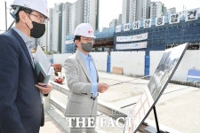 천안 두정역 북부 두정1교 차량 통행로 임시 개통