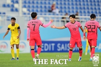 [U-23 아시안컵] '이강인 시동' 황선홍호, 말레이시아에 4-1 대승