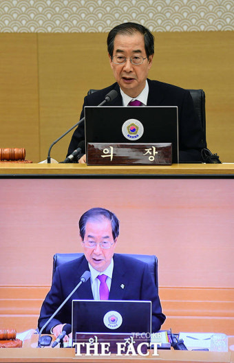국무회의 주재하는 한덕수 국무총리 [TF사진관]