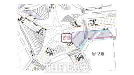 도시철도 2호선, 남구청 앞 봉선로 야간작업 실시