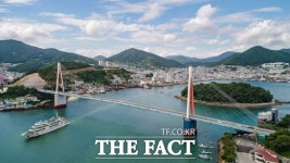 돌산대교 재해문장전광판 | 여수시, 태풍 힌남노 대비 ‘해상교량 통행제한’ 예고
