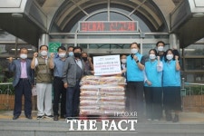 K-water 천안권지사, 추석 앞두고 소외계층에 쌀 기부