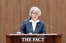 김명숙 충남도의원 폐교지원금으로 교육시설 안 짓고 교직원 주차장 사용