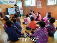 장흥군, 겨울철 노인건강 ‘낙상’ 예방 교육 실시
