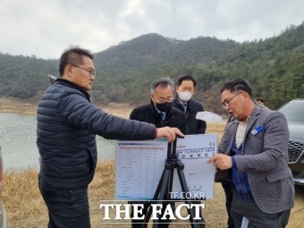 강종만 영광군수, 가뭄 대책 추진 현장 행보